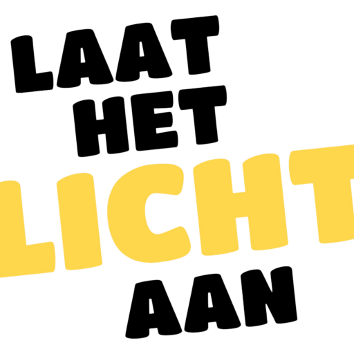 logo laat het licht aan